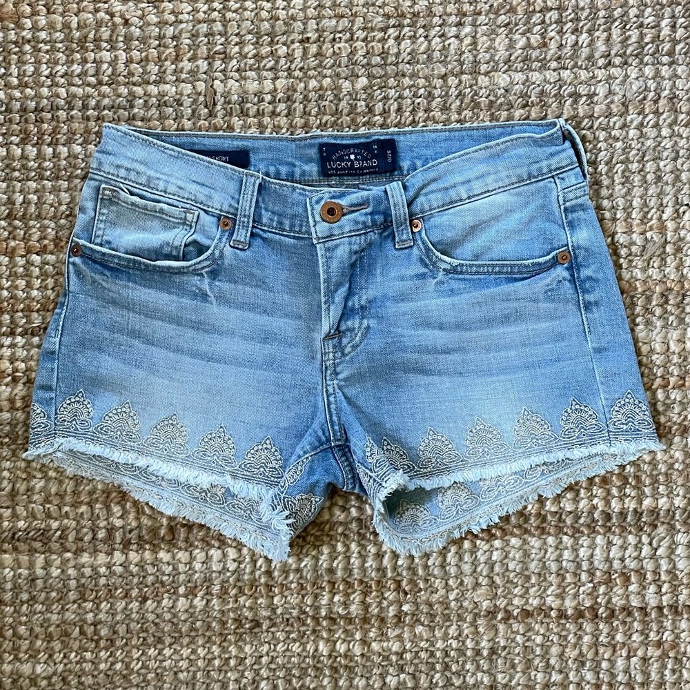 Lucky Brand Malibu Jean Shorts